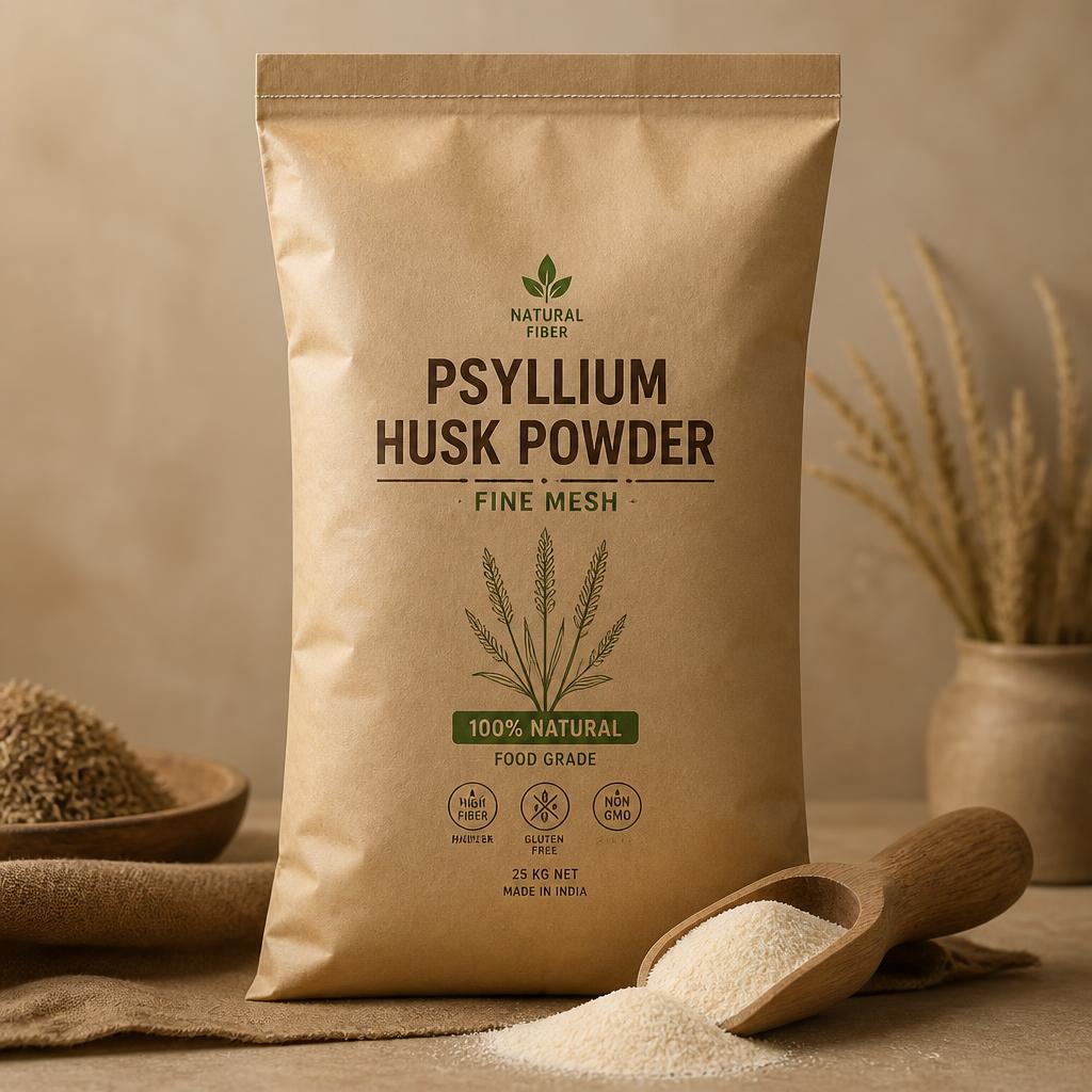 Psyllium Powder — Fine Mesh